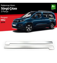 Peugeot Rifter Uyumlu Krom Sürgülü Kapı Çıtası 2019 Üzeri