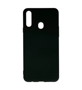 Northcity Samsung Galaxy A20s Kılıf Nano İçi Kadife Silikon - Siyah