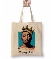 Tupac Thug Life Bez Çanta Uzun Saplı