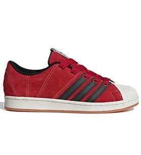 Adidas Supermodified Ynuk Leather Unisex Sneaker Red Hakiki Deri Unisex Günlük Spor Ayakkabı Kırmızı
