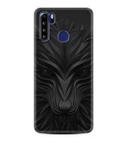 Reeder P13 Blue Max Kılıf Desenli Silikon Black Fox