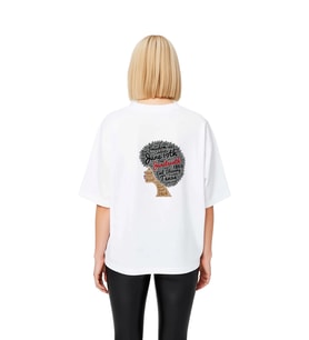 Kadın Oversize Tişört Juneteenth Özgürlük Kutlaması Baskılı Retro Vintage Stil Rahat Kesim Günlük