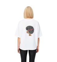 Kadın Oversize Tişört Juneteenth Özgürlük Kutlaması Baskılı Retro Vintage Stil Rahat Kesim Günlük