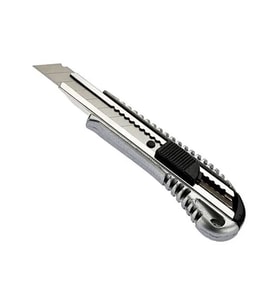 Ayt Powermaster 18x0.5 Mm Alüminyum Gövde Metal Maket Bıçağı Falçata