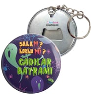 Şakamı Korkumu Parti Hediyelik Anahtarlık