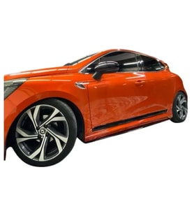 Renault Clio Uyumlu 5 (2019 - 2022) Arası Marşpiyel Seti (Plastik)