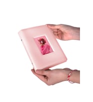 İnstax 193 Fotoğraf Kapasiteli Pembe Polakart Pencereli Fotoğraf Albümü