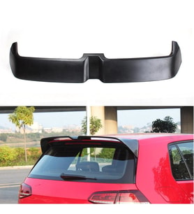 Volkswagen Golf 7 Bagaj Üstü Spoiler Oettinger Parlak Siyah Plastik 2013-