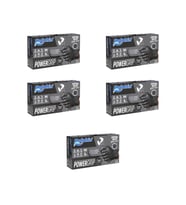Dolphin Nitril PowerGrip Ekstra Kalın Elmas Dokulu Eldiven Siyah Large Büyük Boy - 50'li 5 Paket
