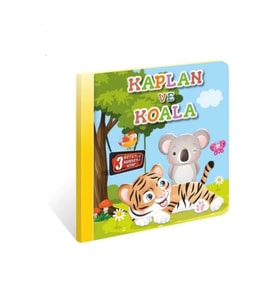 Kids Babies 3 Boyutlu Hareketli Kitap Kaplan Ve Koala,pop Up Kitap