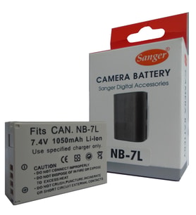 NB-7L Batarya, Pil
