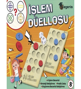 İşlem Düellosu-İlkokul Öğrencileri İçin-4 İşlem Becerisini Geliştirme