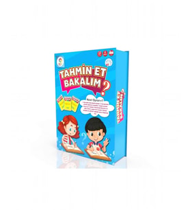 Tahmin Et Bakalım Eğitici Eğlenceli Oyun Kartları 32 Parça