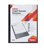 Noki Cepli Sunum Dosyası 60 Lı Siyah 64160-N-190