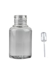 60ml plastik şeffaf serum pompalı şişe, 12 adet, serum şişesi, pompalı şişe, medikal şişe, kozmetik şişesi, plastik şişe