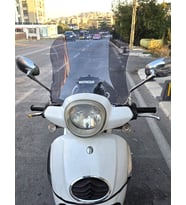 MOTOCAM Aprilia Scarabeo 200 İe Ön Cam 35cm 2008-2015 Model Füme Renkli 4mm