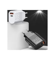 Uslion 18w Usb Qc3.0 Şarj Pd3.0 Hızlı Şarj Aleti Şarj Başlık Beyaz (Beyaz)