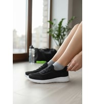Enoch Kadın Bağcıksız Esnek Tabanlı Günlük Spor Ayakkabı Yürüyüş Sneaker