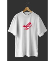 1 Mayıs Emekçiler Günü Baskılı Oversize Bisiklet Yaka T-shirt - Beyaz
