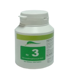 Schüssler Tuzları No: 3 - Ferrum Phosphoricum