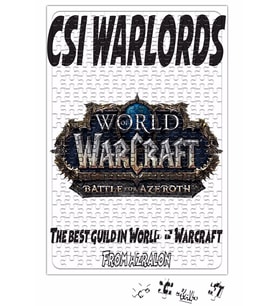 World Of Warcraft Csi Warlords Puzzle 240 Parça Yapboz