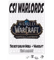World Of Warcraft Csi Warlords Puzzle 240 Parça Yapboz