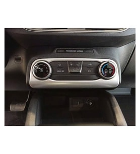 ÇMK Ford Focus 2019+ Klima Panel Kaplama Silver (Abs)