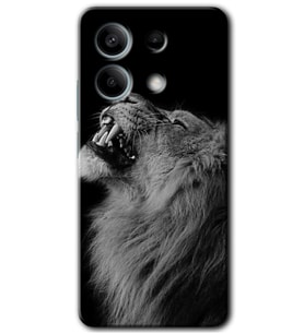Redmi Note 13 Pro 5G Kılıf HD Desen Baskılı Kılıf - Lion