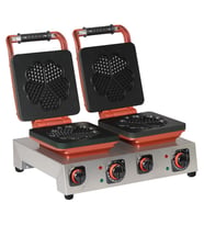 Omake WFL21.E22 Waffle Makinesi Kalp Ø190