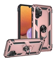 Samsung Galaxy A32 4G Uyumlu Kılıf Zore Vega Kapak (Rose Gold Altın)