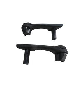RENAULT MEGANE- 2- 03/09; ÖN KAPI KOL TUTAMAĞI SİYAH SAĞ/SOL (SET 2 PARÇA) 7701475316 1444-3001