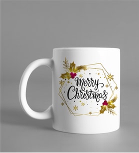 Merry Christmas Mutlu Yıllar Yılbaşı Kupası