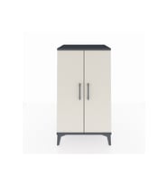 Hyperion Komodin 2 Kapaklı 60x44x106 Antrasit-Aytaşı