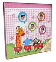 20 Yaprak Yapıştırmalı Bebek Albümü (Pembe)