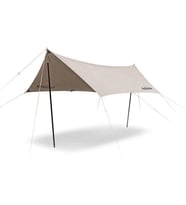 Naturehike Square Glamping 3x4 mt Tarp [Güneş ve Rüzgar Koruma Tentesi] Quicksand Gold