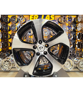 4 Adet BKY-0092 7.5*18 5*112 ET49 57.1 BLACK MACK JANT (Takım)