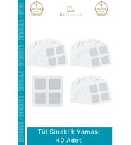 #SineklikYaması Ekonomik Pratik Dayanıklı Yapışkanlı Tamir Filesi Kapı Onarım Seti Tül Sineklik Yama