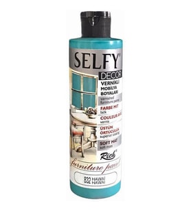 Rich Selfy Decor Vernikli Boya 240 cc 832 HAWAİ 