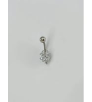 Çiçek Detaylı Göbek Piercing - Pg0081