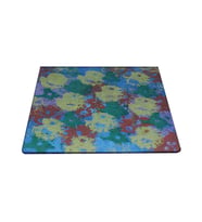e38 EL İŞÇİLİĞİ TEZHİP BARDAK ALTLIK 10*10 cm - 5742 (Karışık)