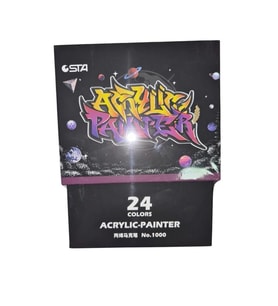 STA 100024 24 'LÜ AKRİLİK MARKER SET