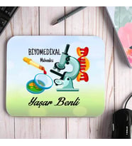 Biyomedikal Mühendisine Hediye İsimli Mouse Pad (STD)