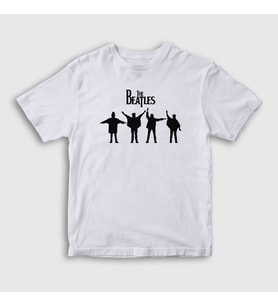 Presmono Unisex Çocuk Beyaz Signals The Beatles T-Shirt 115320tt (Beyaz)
