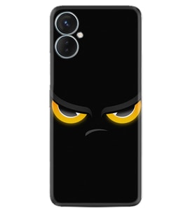 Tecno Spark 9T Kılıf Silikon Desen Özel Seri Black Eyes 1644