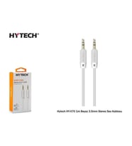Hytech HY-X70 1m Beyaz 3.5mm Stereo Aux Kablo