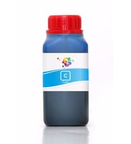 QC HP 337 C9364 HP 348 C9369 Uyumlu Kartuş Mürekkebi C Dye-Mavi 250ml