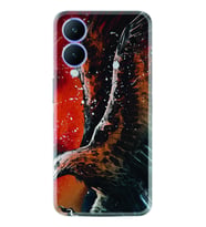Vivo Y17S Kılıf Silikon Desen Özel Seri Kartal Uçarken 1718