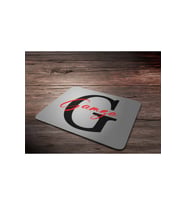 KİŞİYE ÖZEL G  HARF BASKILI MOUSE PAD