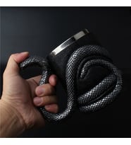 Cobra Tasarımlı  Kupa  3d Oyma Paslanmaz Çelik Kupa