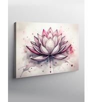 Kanvas Tablo Lotus Çiçeği
